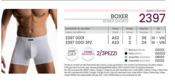 ZANN2397- 2397 boxer uomo cotone bielastico - Fratelli Parenti